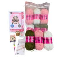 Blossom and Bramble Hexi Cardigan Crochet Kit