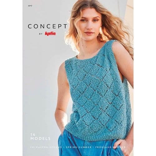 Book: Concept By Katia Spring-Summer Knitting Pattern Book (17)