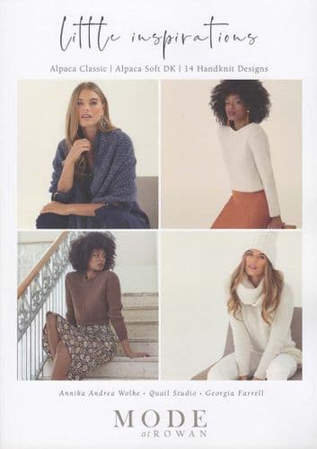 Book: Little Inspirations - Mode at Rowan – Alpaca Collection (14 Knitting Patterns)