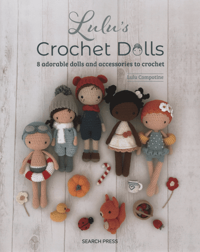 Book: Lulu's Crochet Dolls by Lulu Compotine