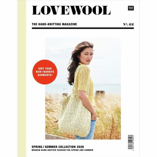 Book: Rico Lovewool Handknitting Fashion Book Spring/Summer 2026 Issue 22