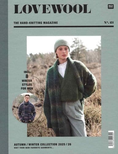 Book: Rico Lovewool Knitting Pattern Book No.21