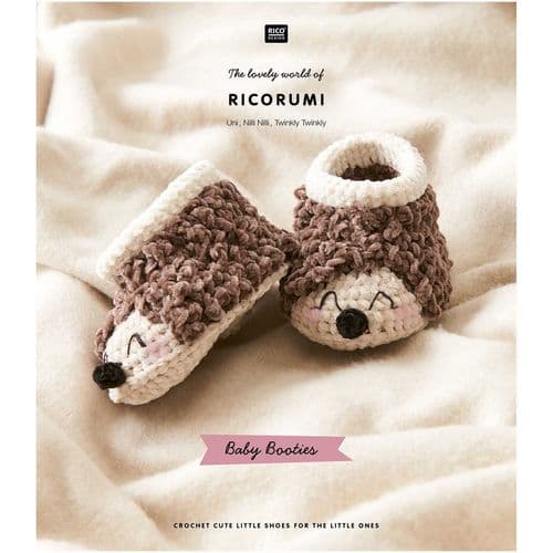 Book: Ricorumi Baby Booties - Amigurumi Crochet Booklet