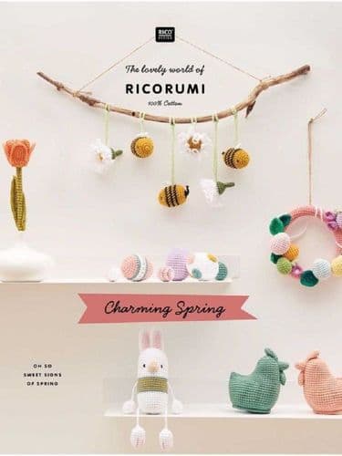 Book: Ricorumi Charming Spring - Amigurumi Crochet Booklet