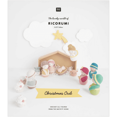 Book: Ricorumi Chritmas Crib - Nativity Scene Amigurumi Crochet Booklet