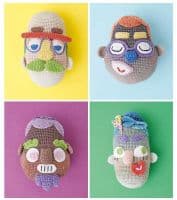 Book: Ricorumi Crochet Your Face - Amigurumi Crochet Booklet