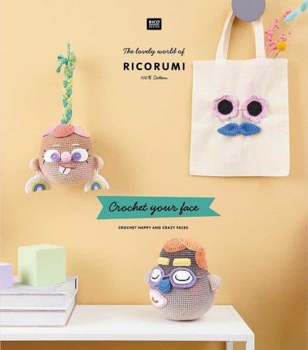 Book: Ricorumi Crochet Your Face - Amigurumi Crochet Booklet
