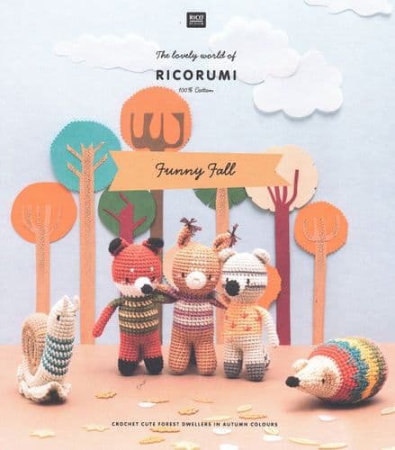 Book: Ricorumi Funny Fall - Amigurumi Crochet Booklet