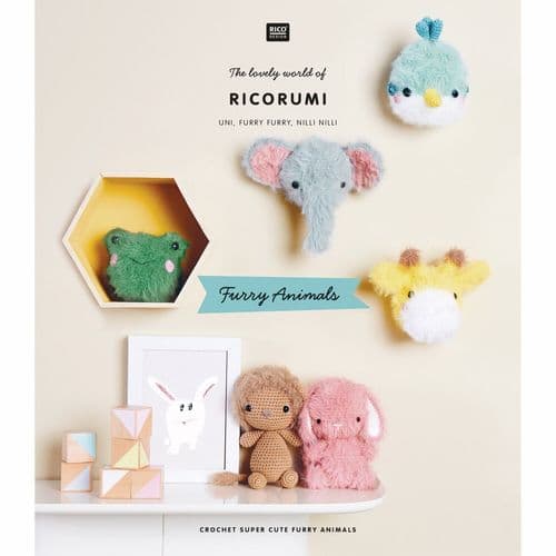Book: Ricorumi Furry Animals - Amigurumi Crochet Booklet
