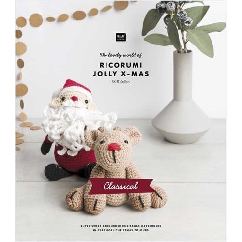 Book: Ricorumi Jolly Xmas - Classical - Christmas Messengers- Amigurumi Crochet Booklet