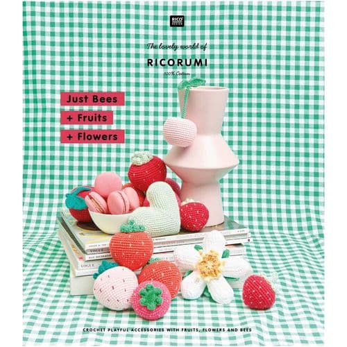 Book: Ricorumi Just Bees + Fruit + Flowers - Amigurumi Crochet Booklet