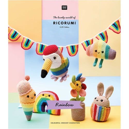Book: Ricorumi Rainbow Crochet Pattern Book