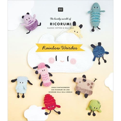 Book: Ricorumi Rainbow Weirdos - Amigurumi Crochet Booklet