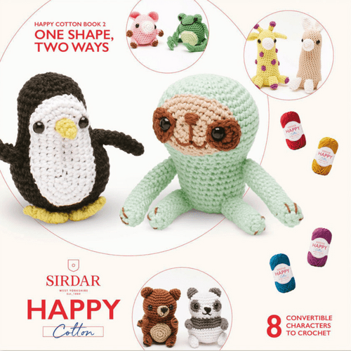 Book: Sirdar Happy Cotton Book 2 - One Shape, Two Ways