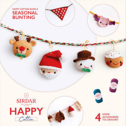Book: Sirdar Happy Cotton Book 8 - Seasonal Bunting
