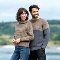 Book: WYS The Croft Shetland Colours Family Collection 14 Designs Hand Knit Book