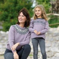 Book: WYS The Croft Shetland Colours Family Collection 14 Designs Hand Knit Book