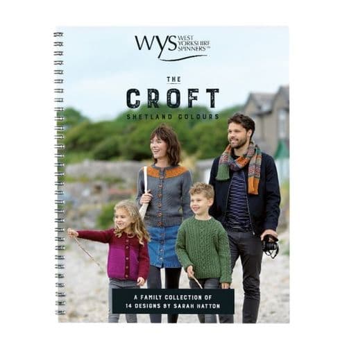 Book: WYS The Croft Shetland Colours Family Collection 14 Designs Hand Knit Book