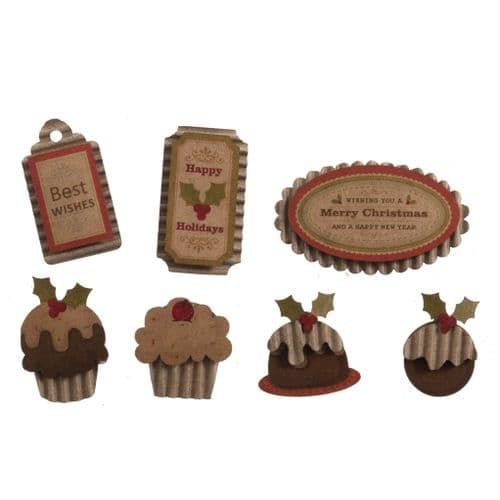 Christmas Craft Embellishment Christmas Pudding