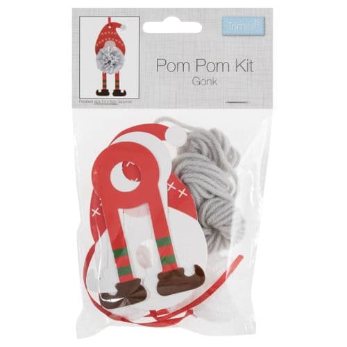 Christmas Gonk Pom Pom Kit