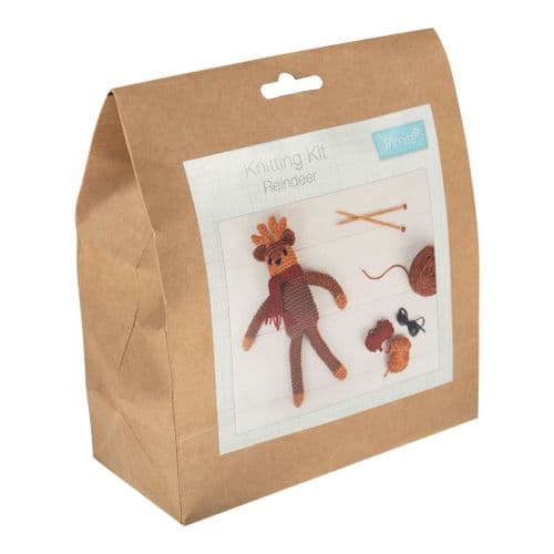 Christmas Knitting Kit Reindeer