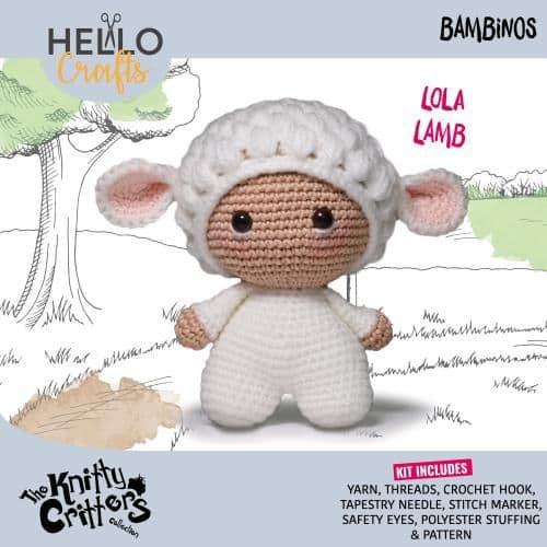 Crochet Kit - Knitty Critters - Bambinos