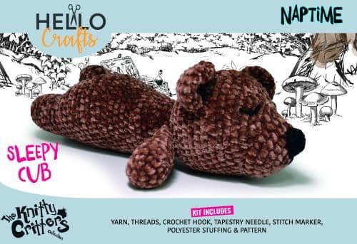 Crochet Kit - Knitty Critters - Naptime