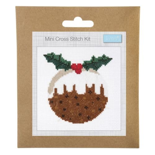 Cross Stitch Kit - Christmas Pudding