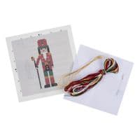 Cross Stitch Kit - Mini Christmas Nutcracker