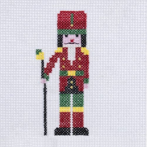 Cross Stitch Kit - Mini Christmas Nutcracker