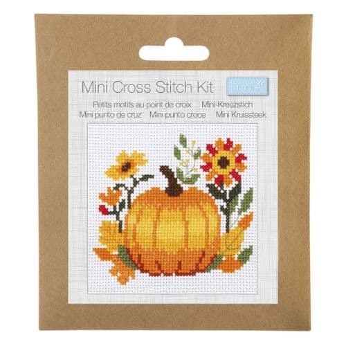 Cross Stitch Kit - Mini Pumpkin