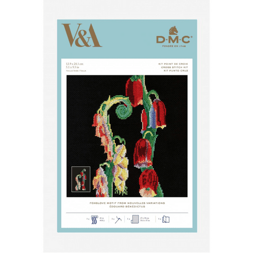 DMC Foxglove Motif Cross Stitch Kit