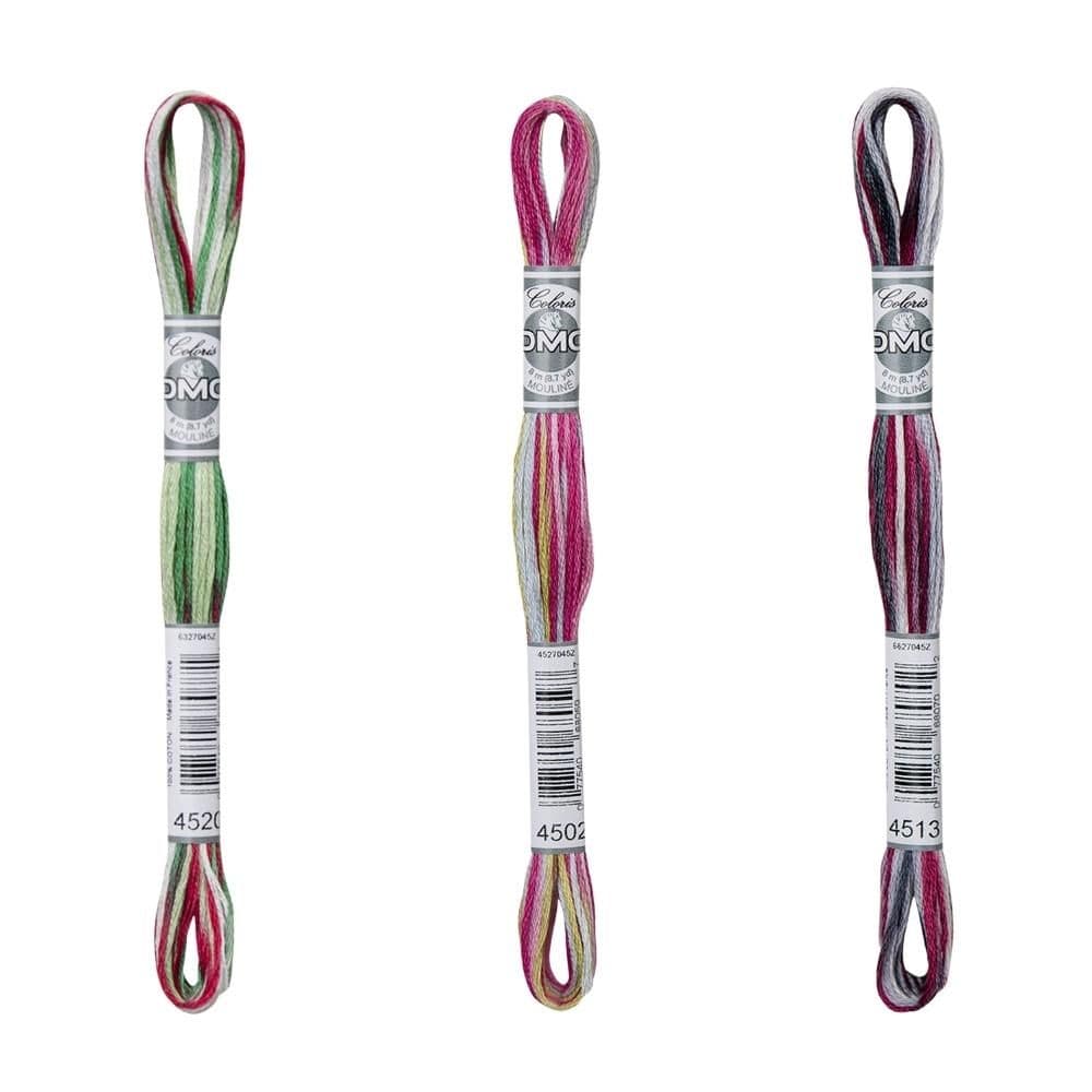 DMC Stranded Cotton Thread - Coloris - 24 Shades