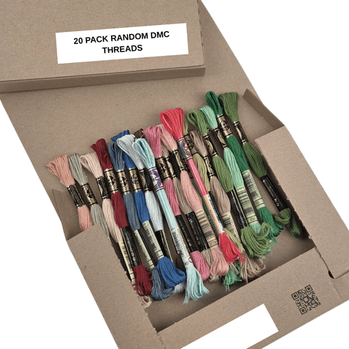 DMC Stranded Cotton Thread - Random Mixed Selection 20 PACK