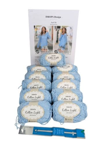 Drops Just Me Top - Crochet Kit