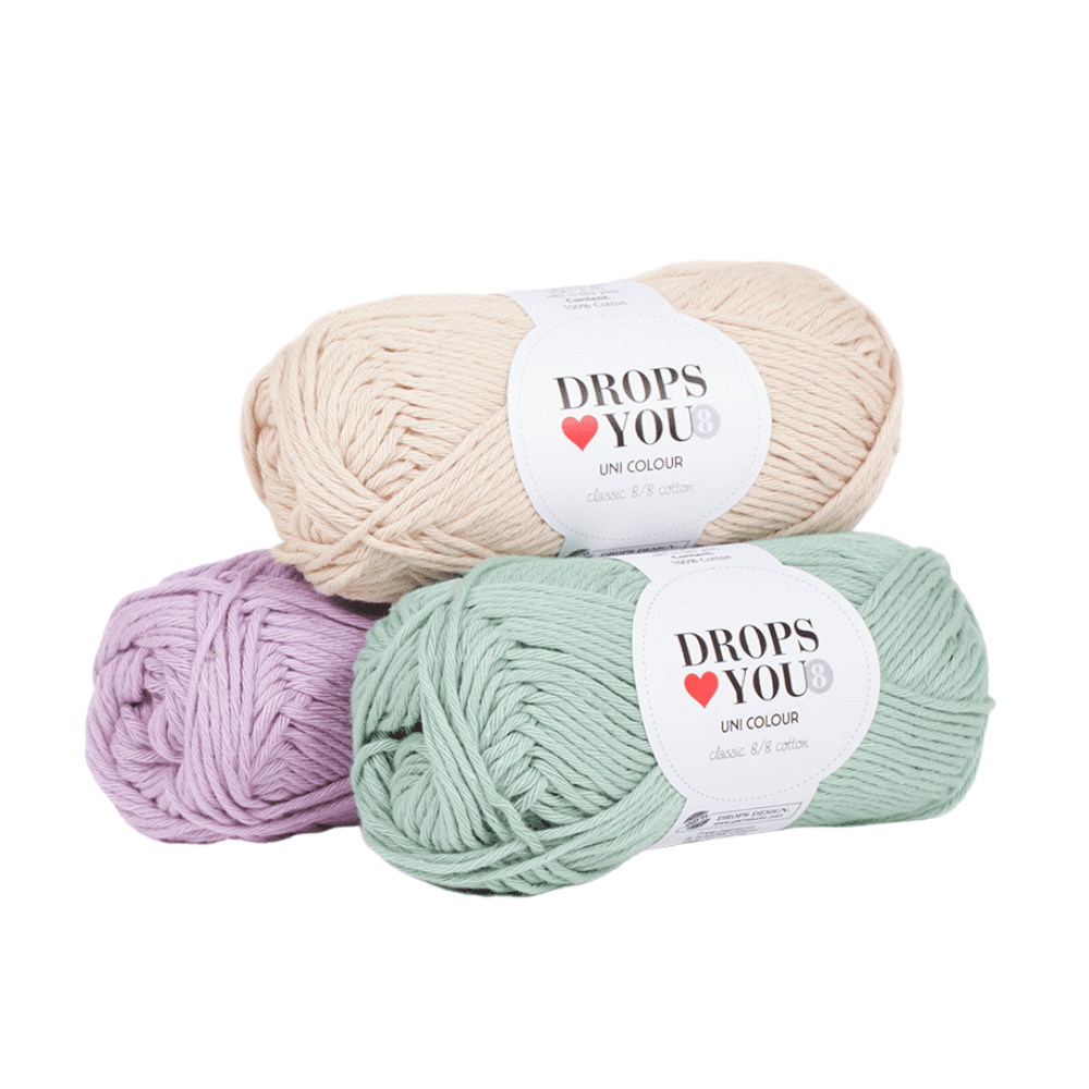 Drops Loves You 8 - 50g - 19 Shades