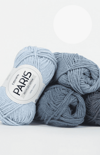 Drops Paris Recycled Denim Aran - 50g - 4 Shades