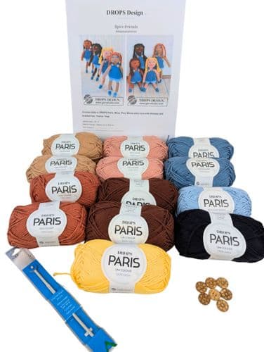 Drops Paris Spice Friends Crochet Kit