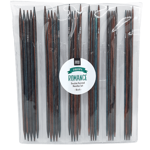Drops Pro Romance Double Pointed Needles Set