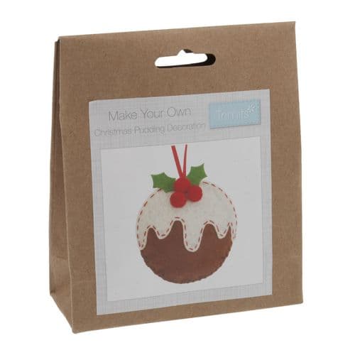 Felt Decoration Kit - Christmas Pudding