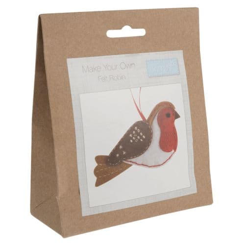 Felt Decoration Kit - Christmas Robin