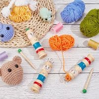 French Knitting Doll