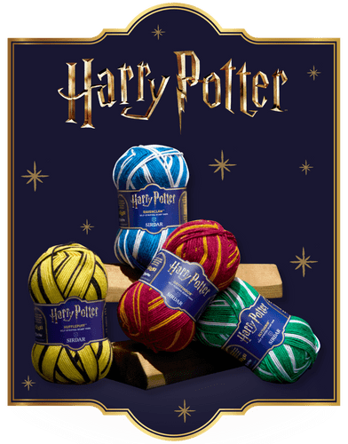 Harry Potter™ Self-Striping Scarf Yarn by Sirdar - 300g - Pick Your House!