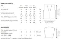 Hayfield Babies/Boys Cardigan Crochet Pattern in Blossom Chunky - 5234 PDF DOWNLOAD