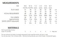 Hayfield Babies/Childrens Coats Knitting Pattern in Baby Chunky (4486P) PDF DOWNLOAD