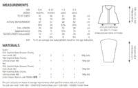 Hayfield Babies/Girls Jacket Crochet Pattern in Blossom Chunky - 5233 PDF DOWNLOAD