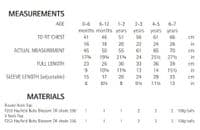 Hayfield Babies/Girls Tops Knitting Pattern in Blossom DK - 4842 PDF DOWNLOAD
