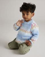 Hayfield Boys Sweater Knitting Pattern in Blossom Chunky - 5567