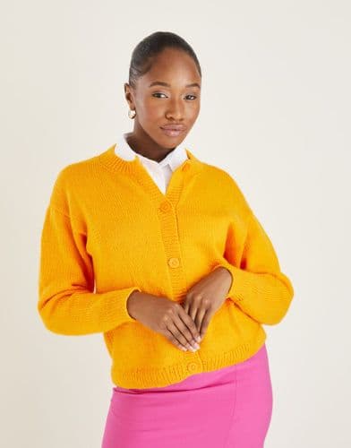 Hayfield Cardigan Knitting Pattern in Bonus DK (10595)