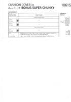 Hayfield Cushions Knitting Pattern in Bonus Super Chunky (10615)